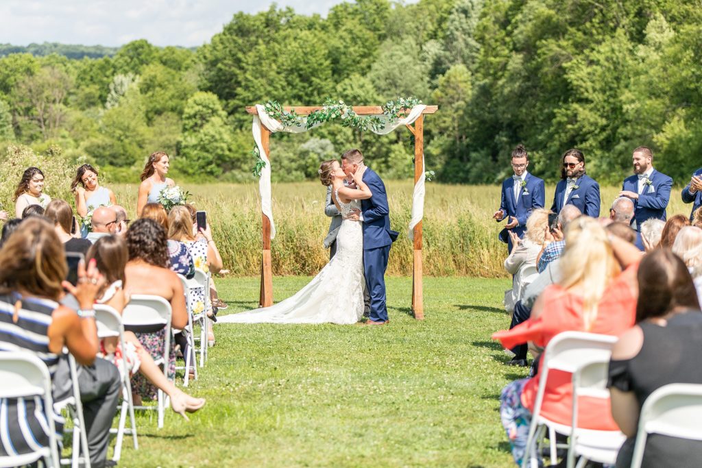 Fowler Ohio luxury summer July wedding by wedding and destination wedding photographer, Bree Thompson Photography. 