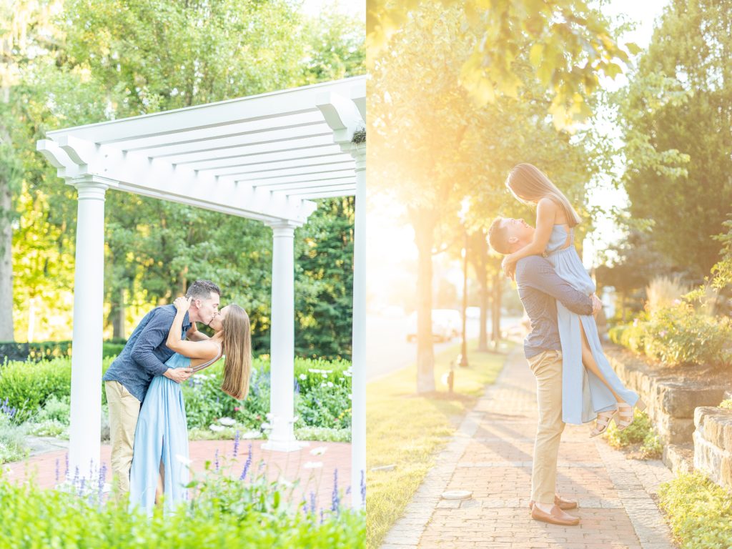 Boca Raton engaged couple, Bre & Dustin’s, Poland Library engagement session by wedding photographer, Bree Thompson, based in Ohio & San Diego.