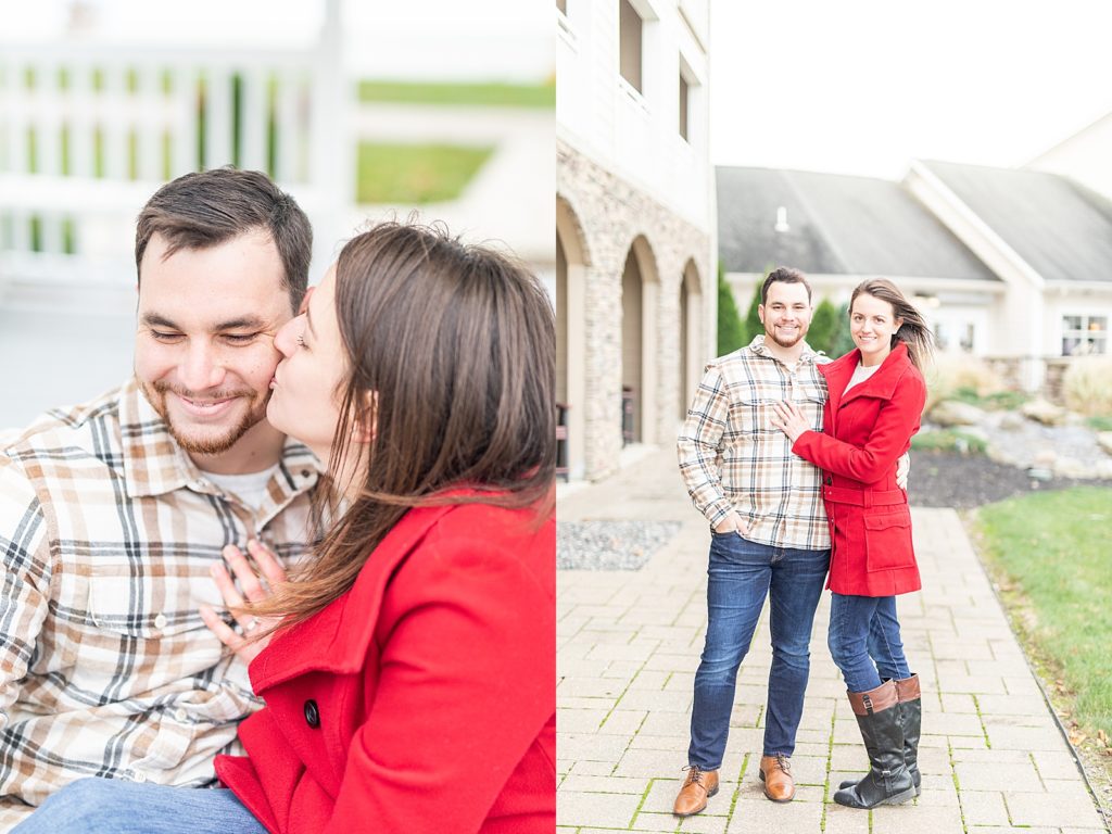 Geneva on the Lake Couple session with married couple, Julie and Tayler Lirocci, from Florida. Florida bride.