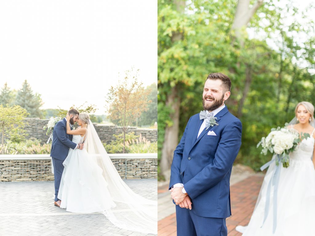 Samantha and Matthew Simko's Hudson, Ohio summer wedding at Highfield Event Center photographed by Bree Thompson Photography serving San Diego Luxury Wedding Photographer. 