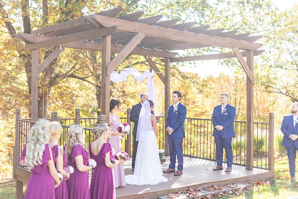 Century Farms autumn wedding in Carrollton, Ohio by luxury wedding photographer, Bree Thompson Photography, location in San Diego, California.