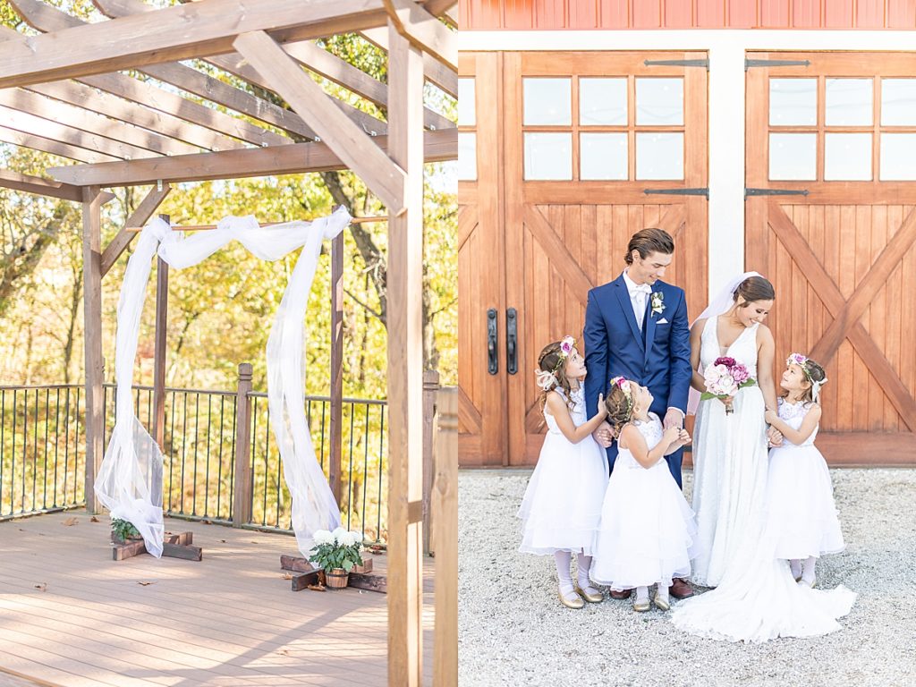 Century Farms autumn wedding in Carrollton, Ohio by luxury wedding photographer, Bree Thompson Photography, location in San Diego, California.