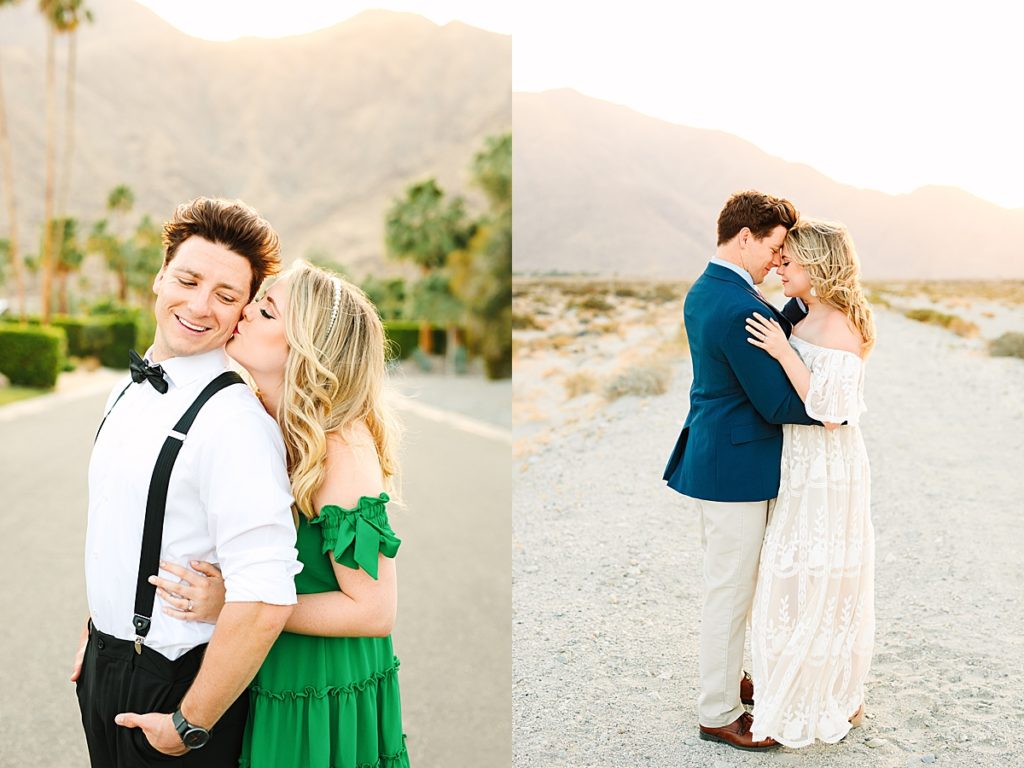 Mountain sunset engagement session photographed by Mary Costa Photography based in Los Angeles, California.