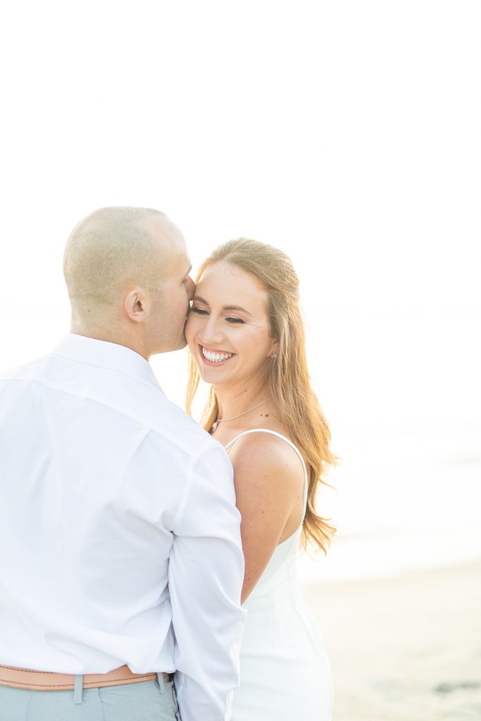 Carlsbad engagement session with bride and groom in Southern California.