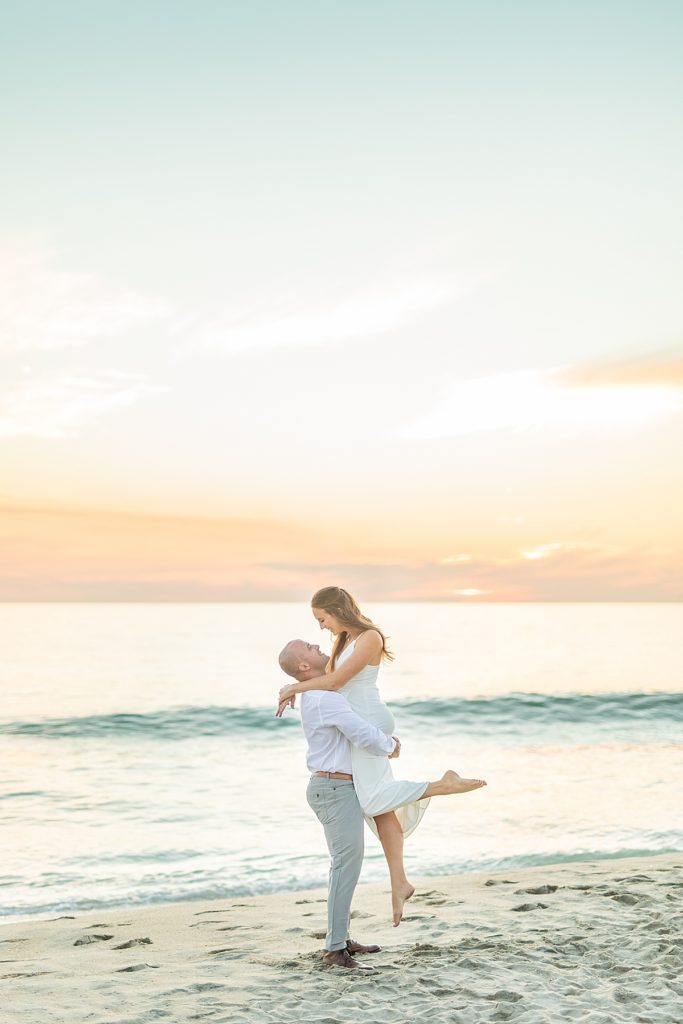 Sunset couple photoshoot by Sherr Weddings in North County San Diego.