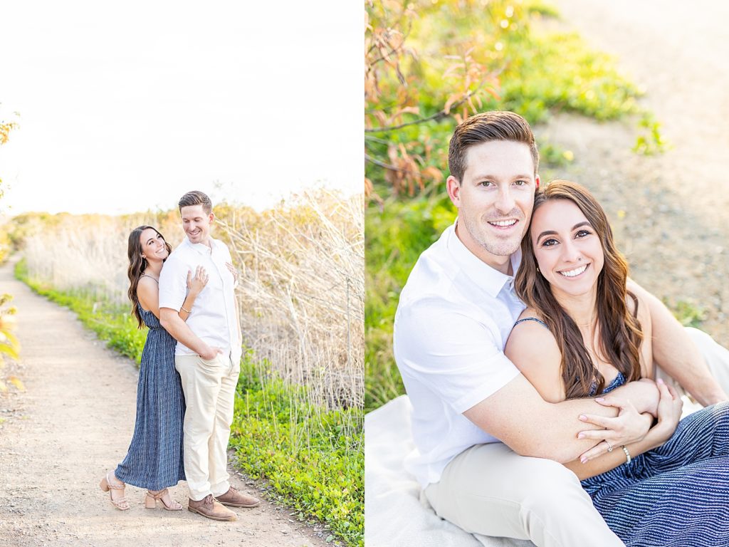 Engaged bride and groom in Southern California by Sherr Weddings based in San Diego.