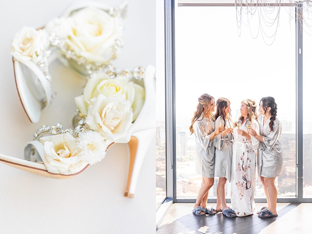 University Club Atop Symphony Towers Wedding by Bree and Hayes Sherr.