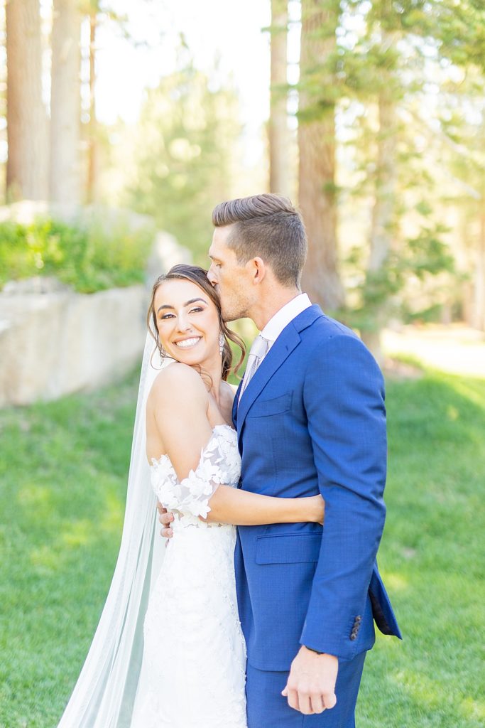 Romantic and classy wedding day at Mammoth Lakes Resort.