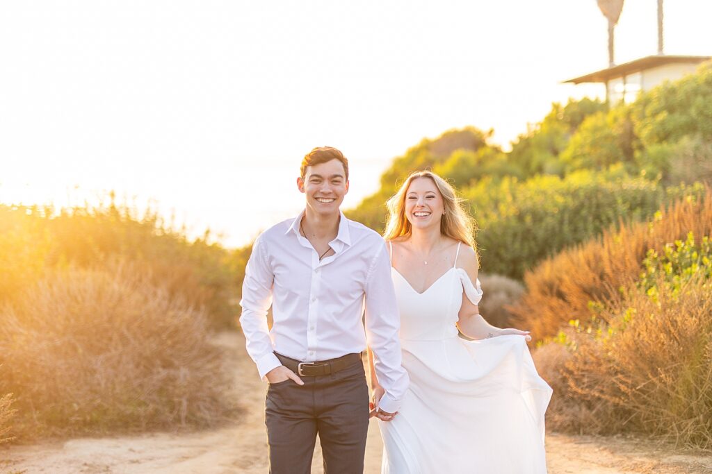 Sunset cliffs engagement session by Sherr Weddings based in Carlsbad, California