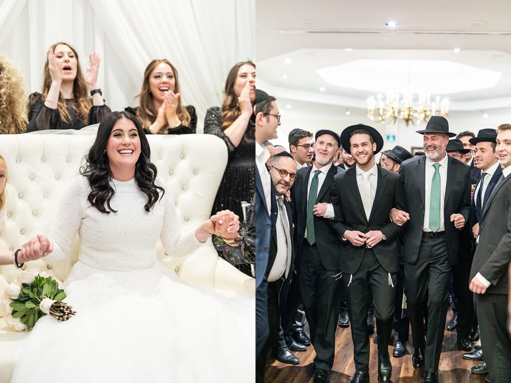 Beth Avraham of Toronto classic white Orthodox Jewish Wedding