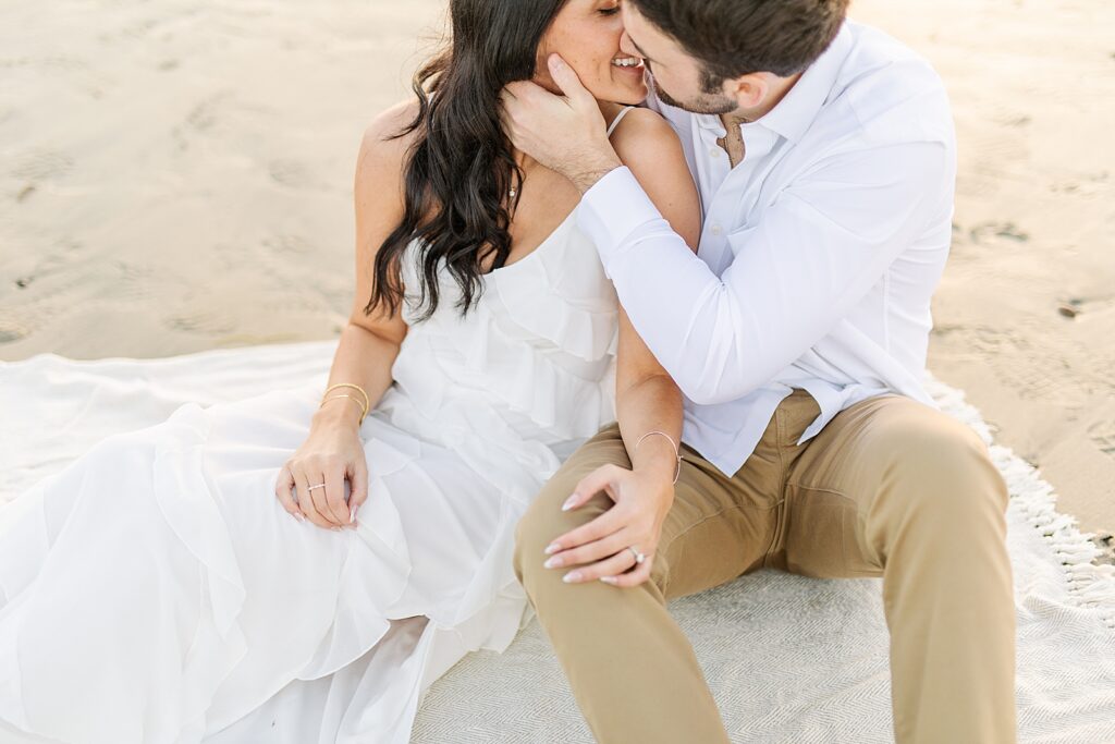 San Diego beach engagement session by Bree Sherr from Sherr Weddings.