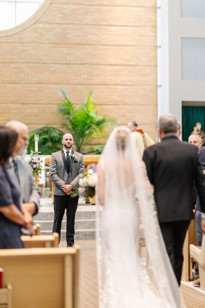 Holy Family Parish wedding ceremony and Darlington Pennsylvania reception.